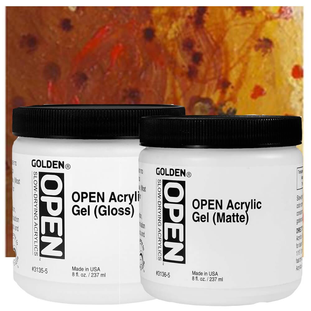 Golden Open Acrylic Gel 236ml